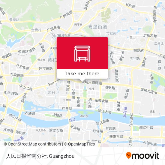 人民日报华南分社 map