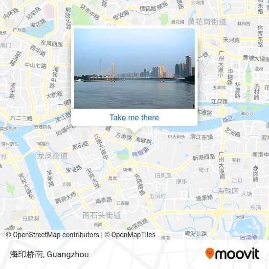海印桥南 map