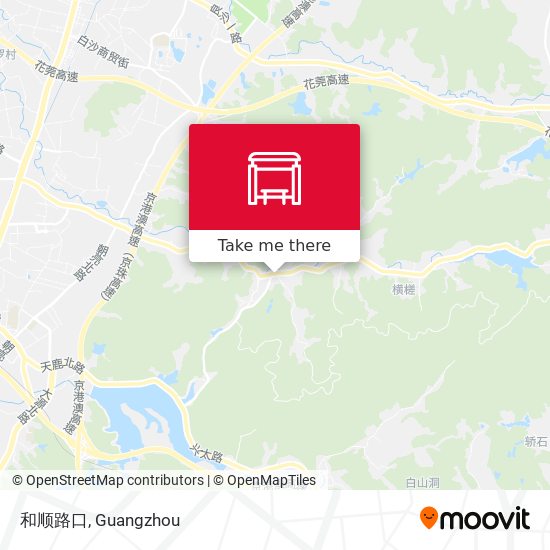 和顺路口 map