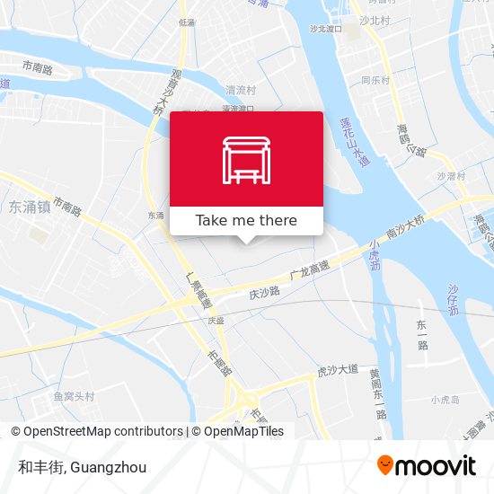 和丰街 map
