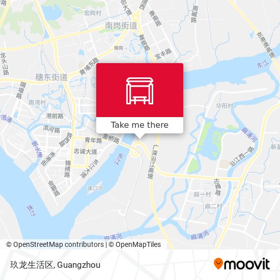 玖龙生活区 map
