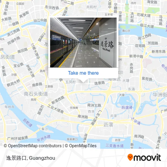 逸景路口 map
