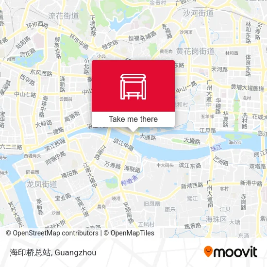 海印桥总站 map