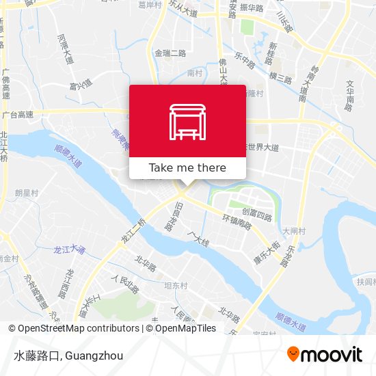 水藤路口 map