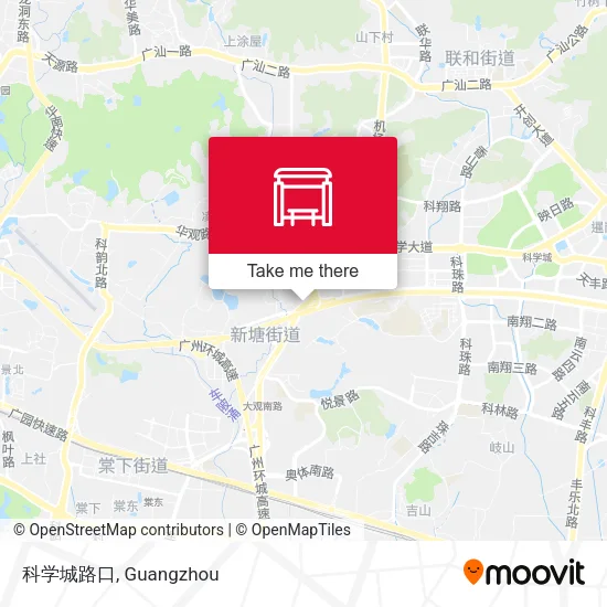 科学城路口 map