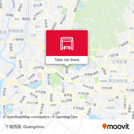 下塘西路 map