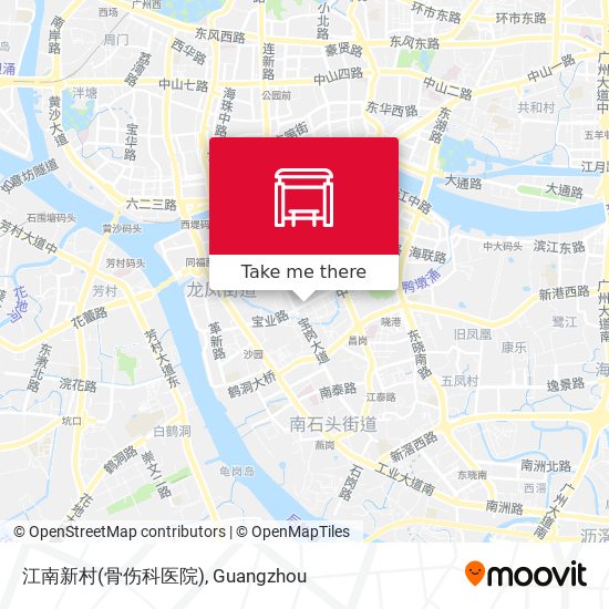 江南新村(骨伤科医院) map