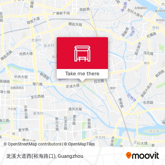 龙溪大道西(裕海路口) map