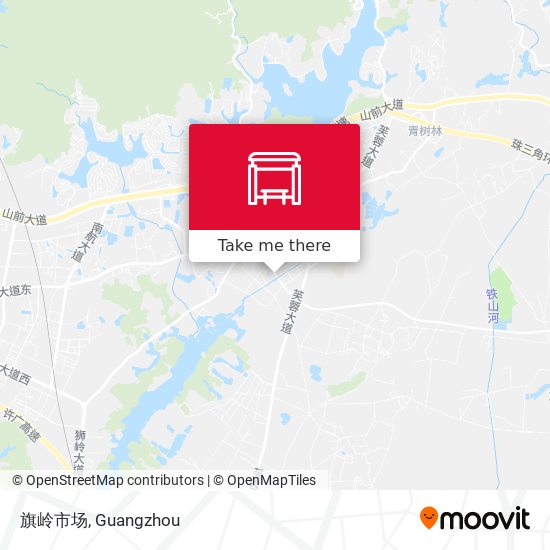 旗岭市场 map