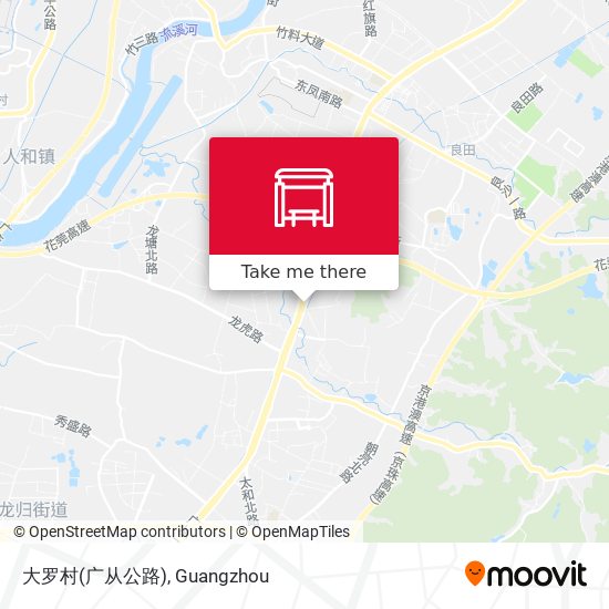 大罗村(广从公路) map
