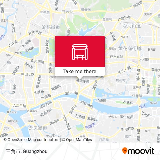三角市 map