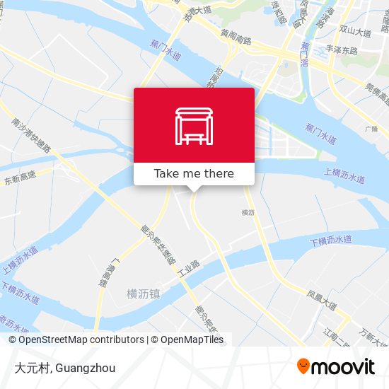 大元村 map