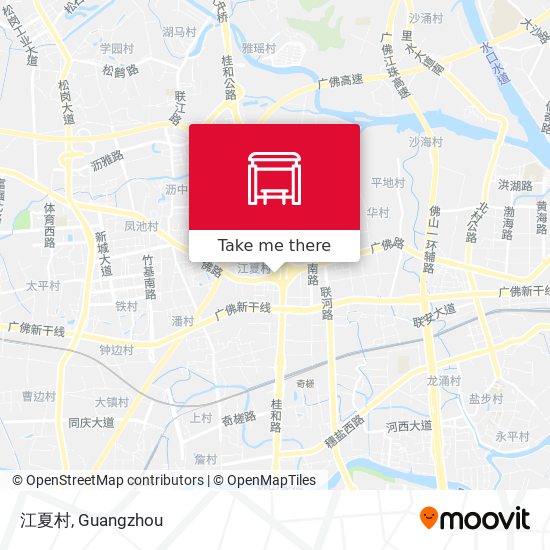 江夏村 map