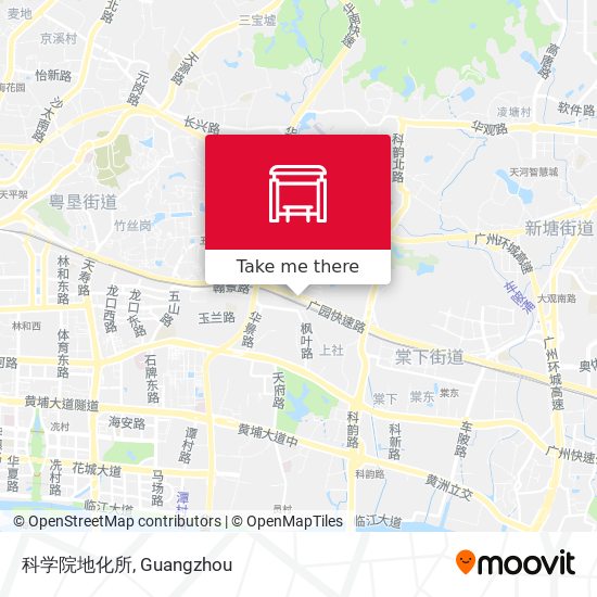科学院地化所 map