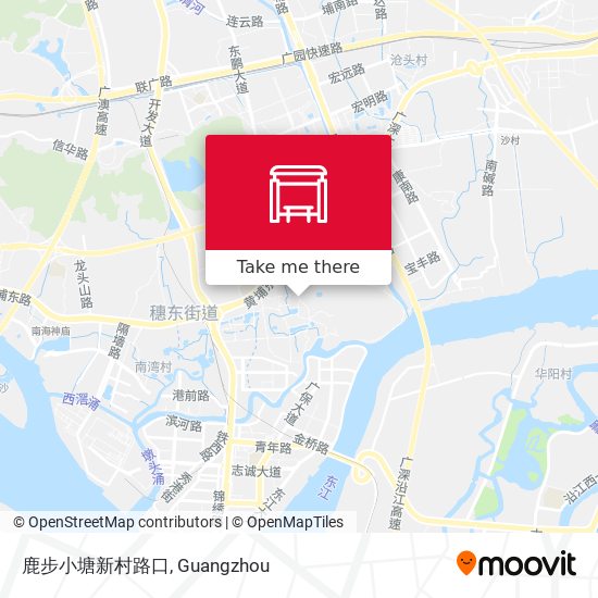 鹿步小塘新村路口 map