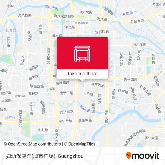 妇幼保健院(城市广场) map