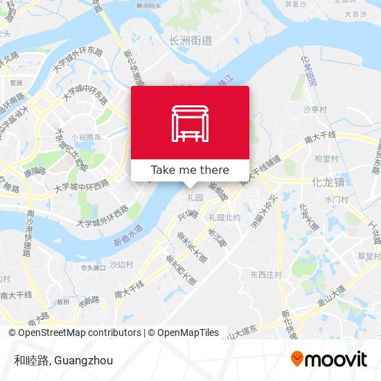 和睦路 map