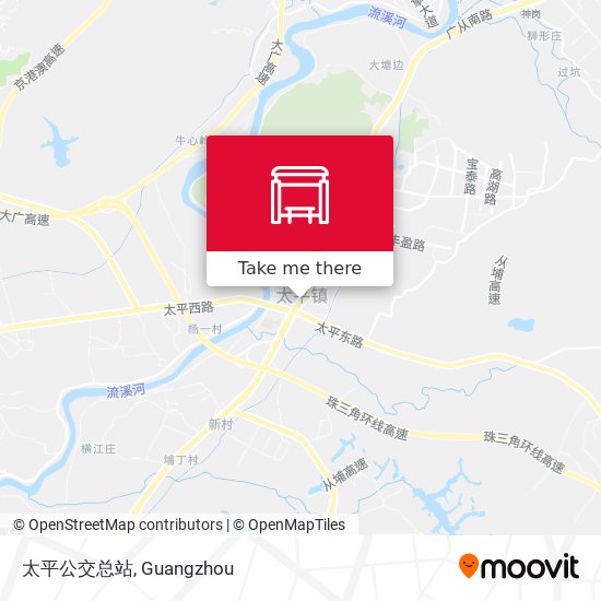太平公交总站 map