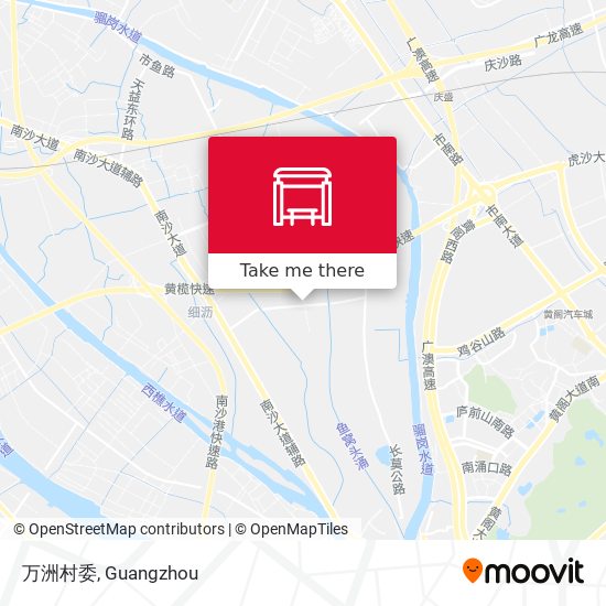 万洲村委 map