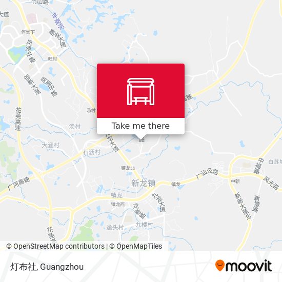 灯布社 map