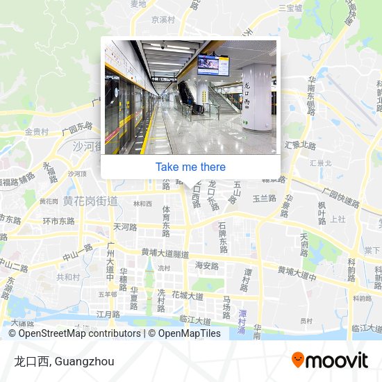 龙口西 map