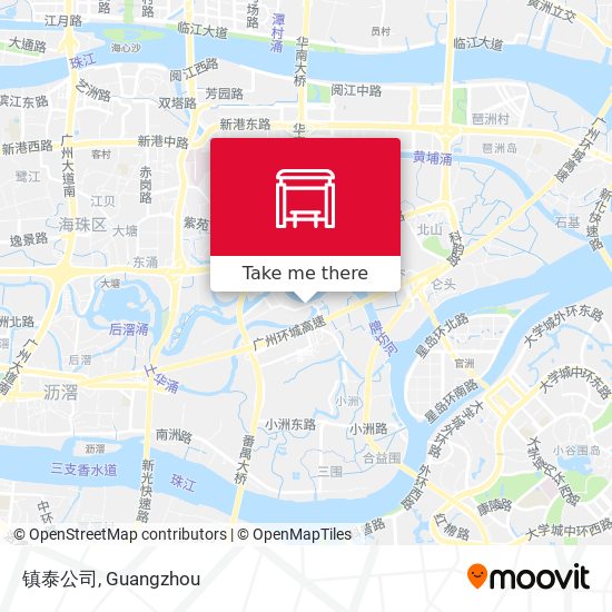 镇泰公司 map