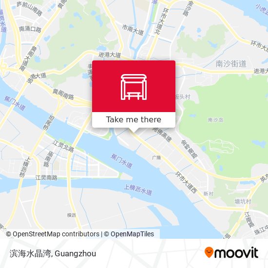 滨海水晶湾 map