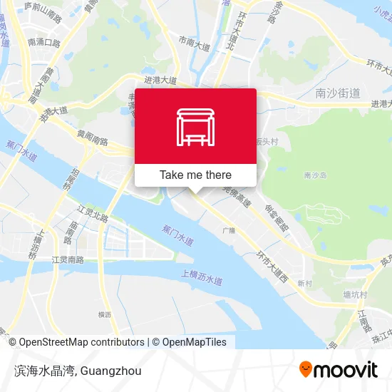 滨海水晶湾 map