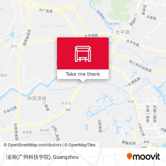 湴湖(广州科技学院) map