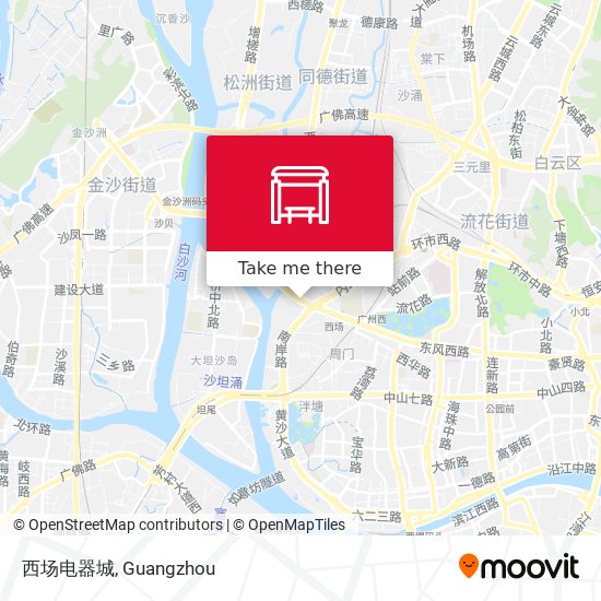 西场电器城 map