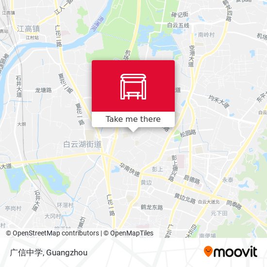 广信中学 map