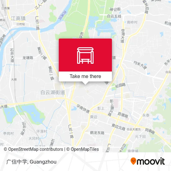 广信中学 map