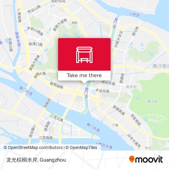 龙光棕榈水岸 map