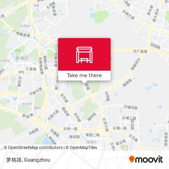 萝格路 map