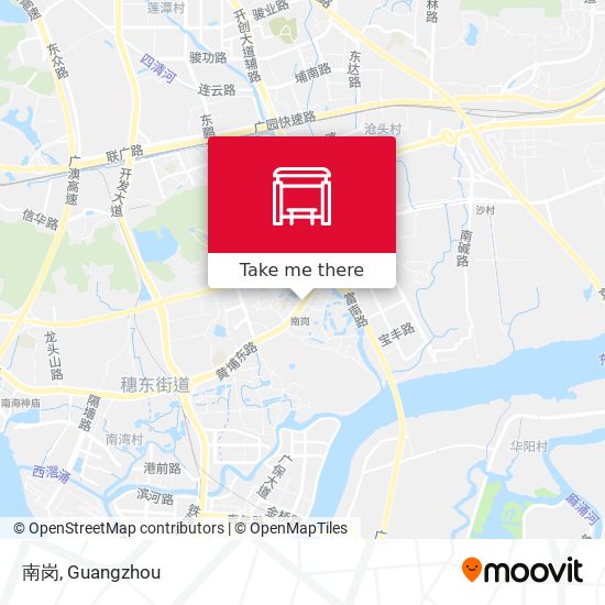 南岗 map