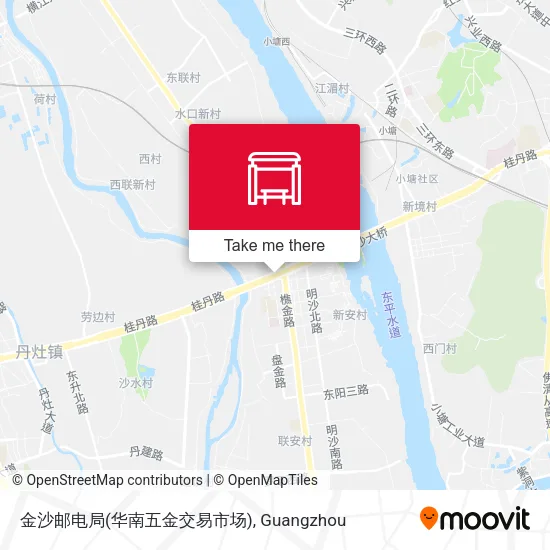金沙邮电局(华南五金交易市场) map