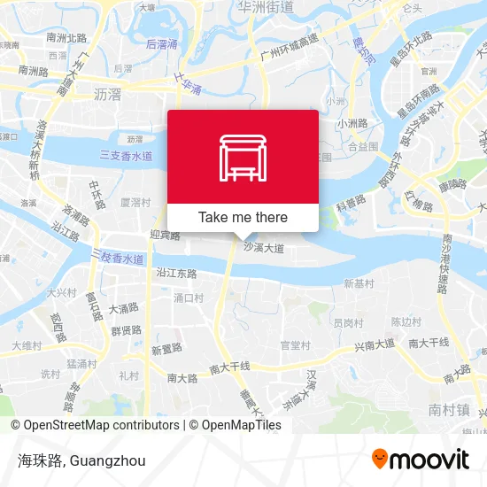海珠路 map