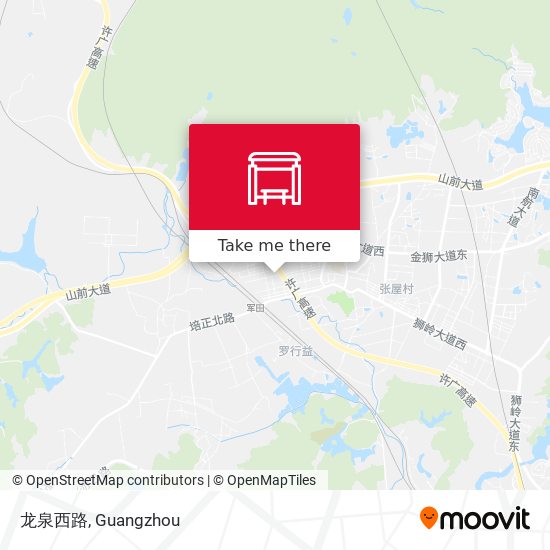 龙泉西路 map