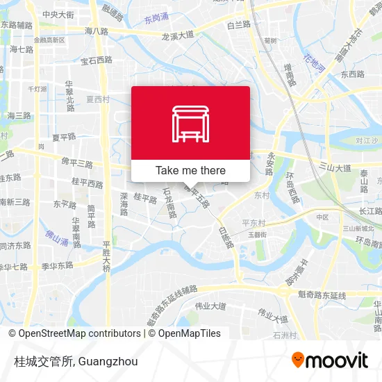 桂城交管所 map