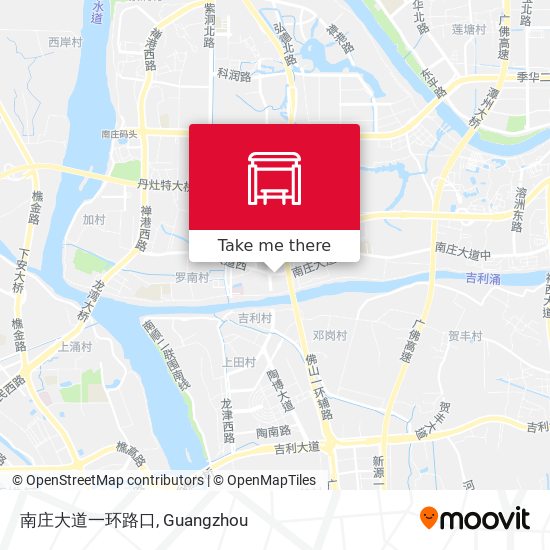 南庄大道一环路口 map