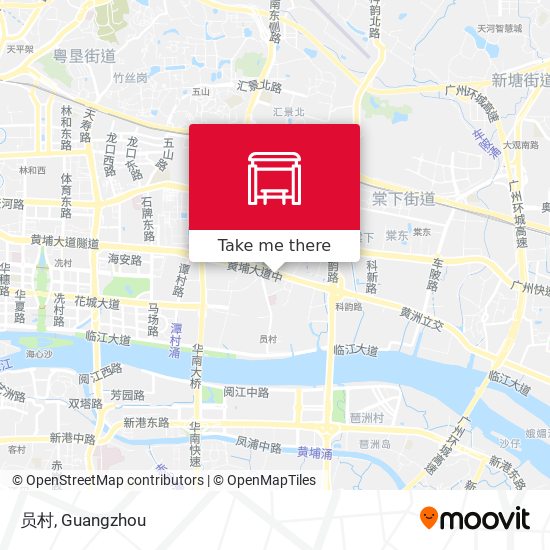 员村 map