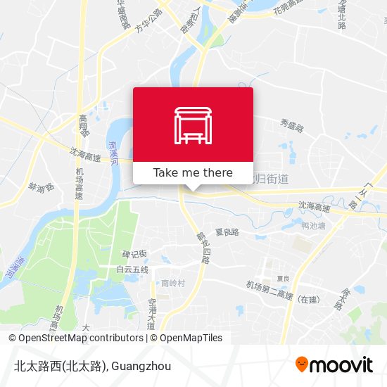 北太路西 map
