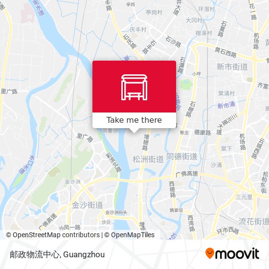 邮政物流中心 map