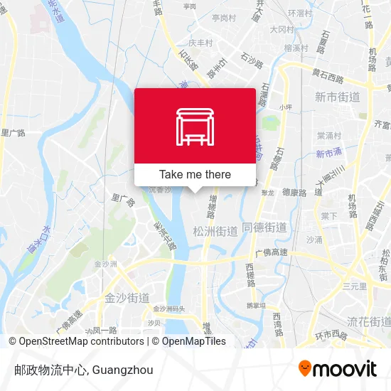 邮政物流中心 map
