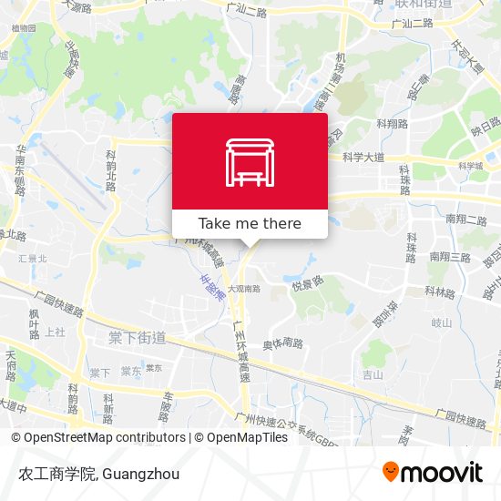 农工商学院 map