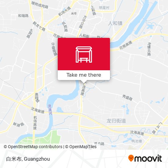 白米布 map