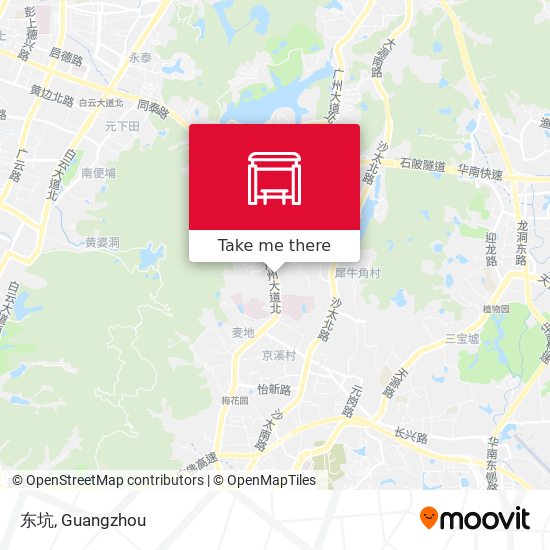 东坑 map