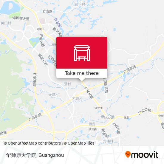 华师康大学院 map