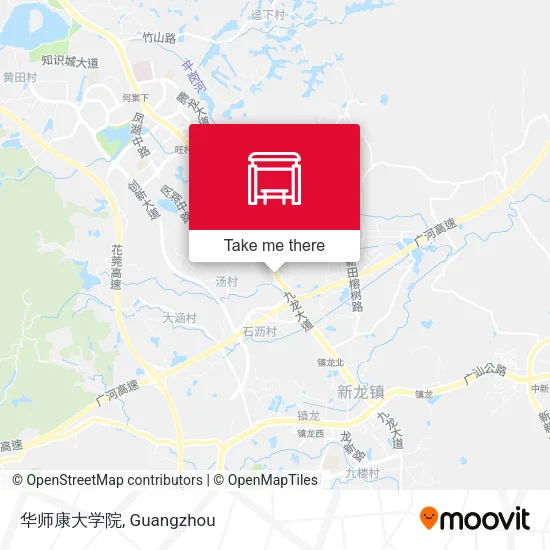 华师康大学院 map