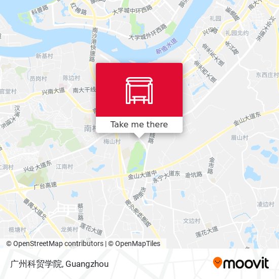 广州科贸学院 map